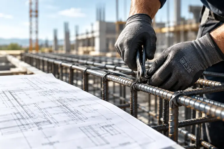 Eisenflechten und Planlesen – Bewehrung nach Plan auf der Baustelle